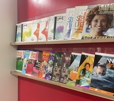 학원 교재 라인!